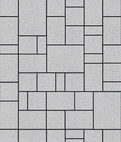 Тротуарная плитка МЮНХЕН- Б.2.Фсм.6, комплект из 4 видов плит Стандарт Выбор