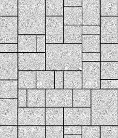 Тротуарная плитка МЮНХЕН- Б.2.Фсм.6, комплект из 4 видов плит Гранит Выбор