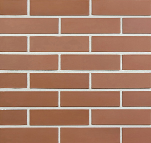 Полнотелый лицевой керамический кирпич КС Керамик 1НФ R60 Терракот