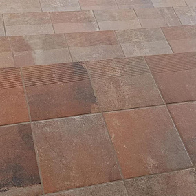 Угловая клинкерная ступень с капиносом Paradyz Scandiano Rosso, 330*330*11 мм Hit Ceramics