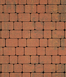 Тротуарная плитка КЛАССИКО - А.1.КО.4 комплект из 2 видов плит Листопад гладкий Выбор