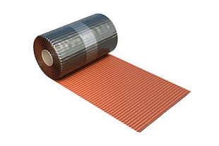 Лента для примыканий Абрис Коричневая BRAAS