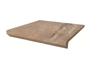 Фронтальная клинкерная ступень с капиносом Paradyz Scandiano Ochra, 330*299*11 мм Hit Ceramics