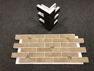 Термопанели с клинкерной плиткой Natural Brown HITCERAMICS