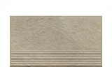 Фронтальная клинкерная ступень простая Paradyz Eremite Crema, 300*600*11 мм Hit Ceramics