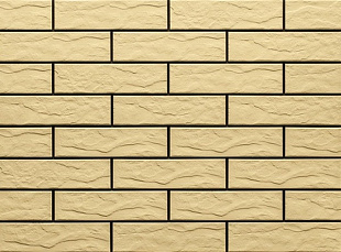 Фасадные термопанели с клинкерной плиткой Piaskowa Rustic 40мм ППС HIT Ceramics