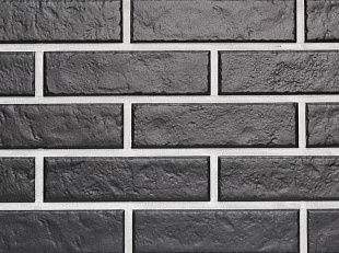 Клинкерная фасадная плитка Paradyz Scandiano Nero Hit Ceramics