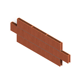 Камень керамический Porotherm 8