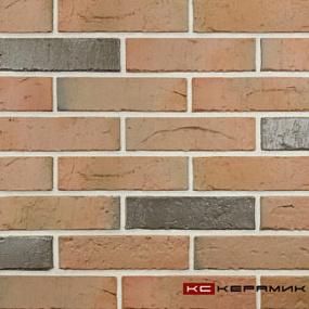 Полнотелый лицевой керамический кирпич КС Керамик Аренберг ручная формовка R60