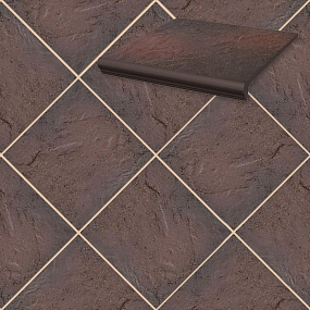 Напольная клинкерная плитка Paradyz Semir Rosa 300*300*11 мм Hit Ceramics