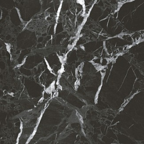 Керамогранит Simbel-pitch 600х600х10 / 1200х600х10 мрамор черно-серый - GRS05-02