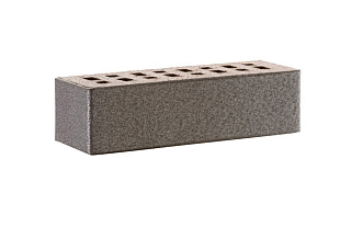 Кирпич клинкерный ЛСР 0.71НФ М300 обсидиан «Эльфюс» Серебристый гладкий