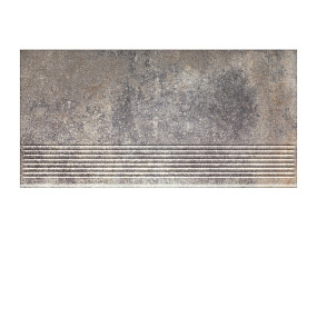 Фронтальная клинкерная ступень простая Paradyz Viano Grys, 300*600*11 мм Hit Ceramics
