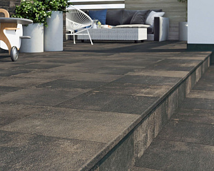 Фронтальная клинкерная ступень простая Paradyz Scandiano Brown, 300*300*11 мм Hit Ceramics