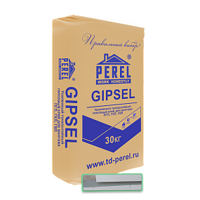 Cерый гипсовый клей Perel Gipsel, 30 кг PEREL