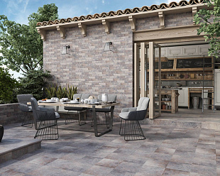 Фронтальная клинкерная ступень простая Paradyz Viano Grys, 300*600*11 мм Hit Ceramics