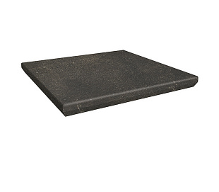 Угловая клинкерная ступень с капиносом Paradyz Scandiano Brown, 330*330*11 мм Hit Ceramics
