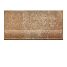 Фронтальная клинкерная ступень простая Paradyz Scandiano Rosso, 300*600*11 мм Hit Ceramics