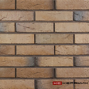 Пустотелый лицевой керамический кирпич с утолщенной стенкой Рочестер ручная формовка КС Керамик