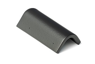 Франкфуртская Боковая универсальная черепица Черная BRAAS