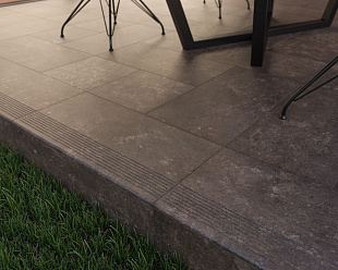 Напольная клинкерная плитка Paradyz Ilario Brown 300*300*11 мм Hit Ceramics